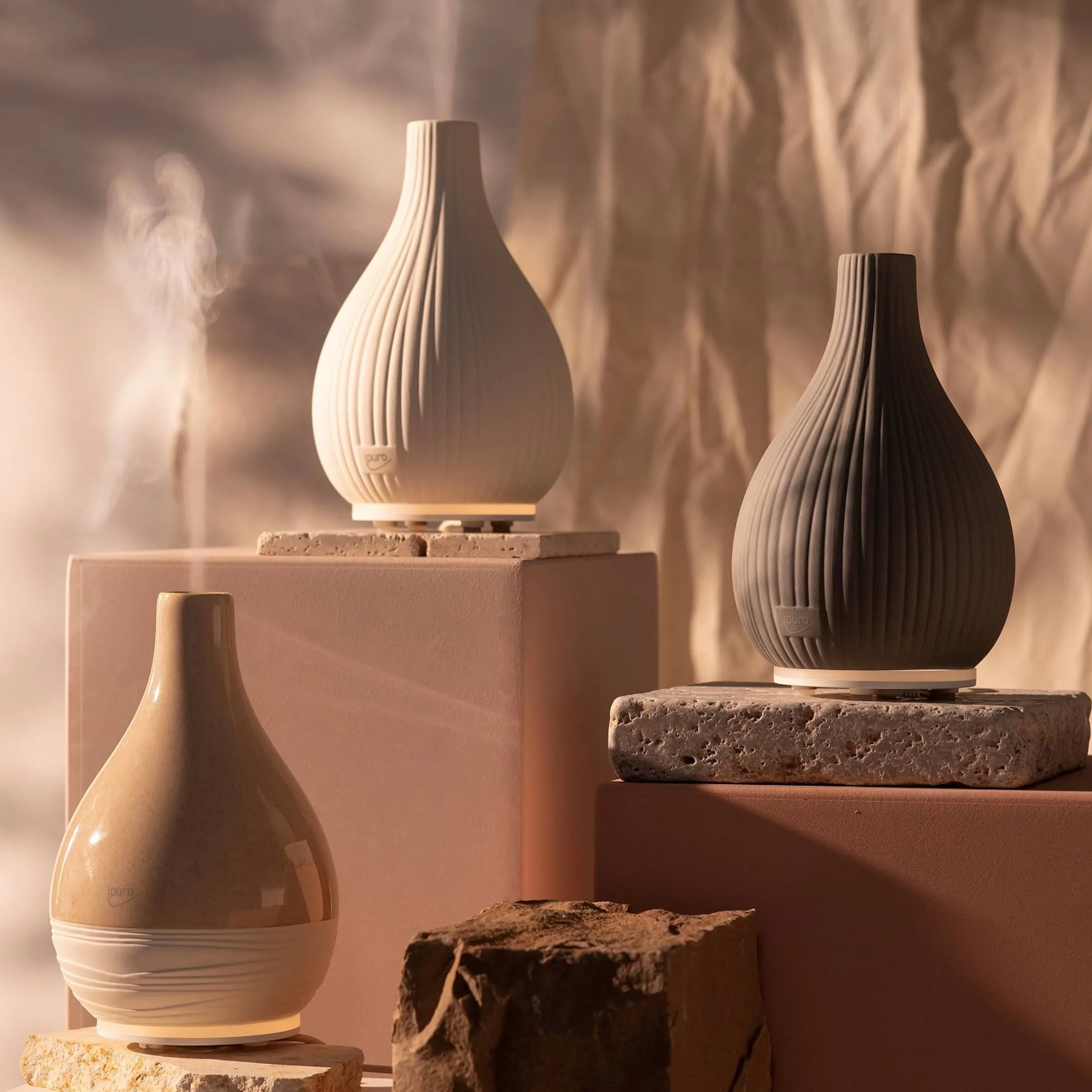 Depot Geschenkideen^Air Sonic Elektrischer Aroma-Diffusor Aroma Vase