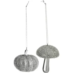 Depot Anhänger Pilz/Kurbis-Set> Anhänger & Girlanden