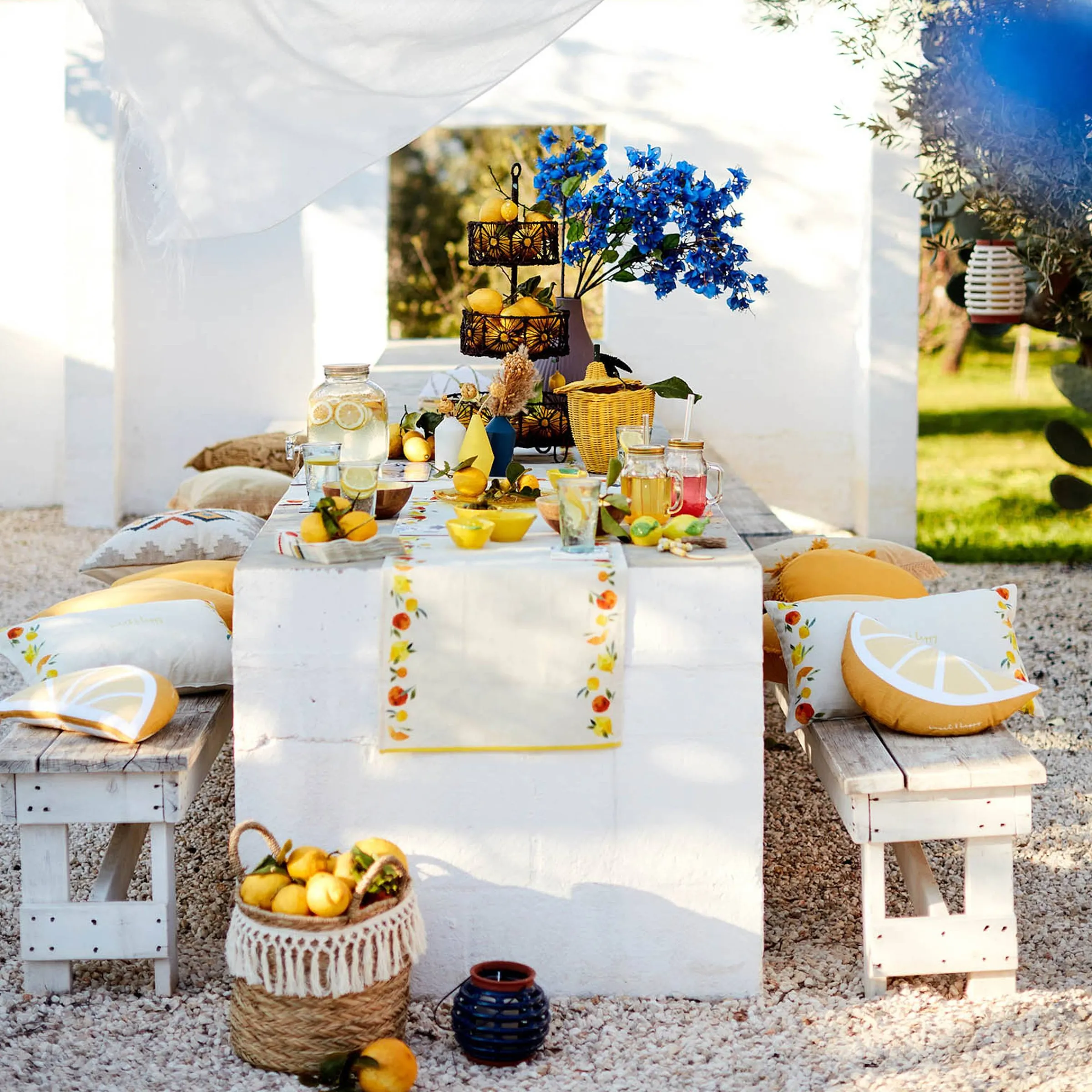 Depot Baumdecken & -Korbe^Aufbewahrungskorb Fringes