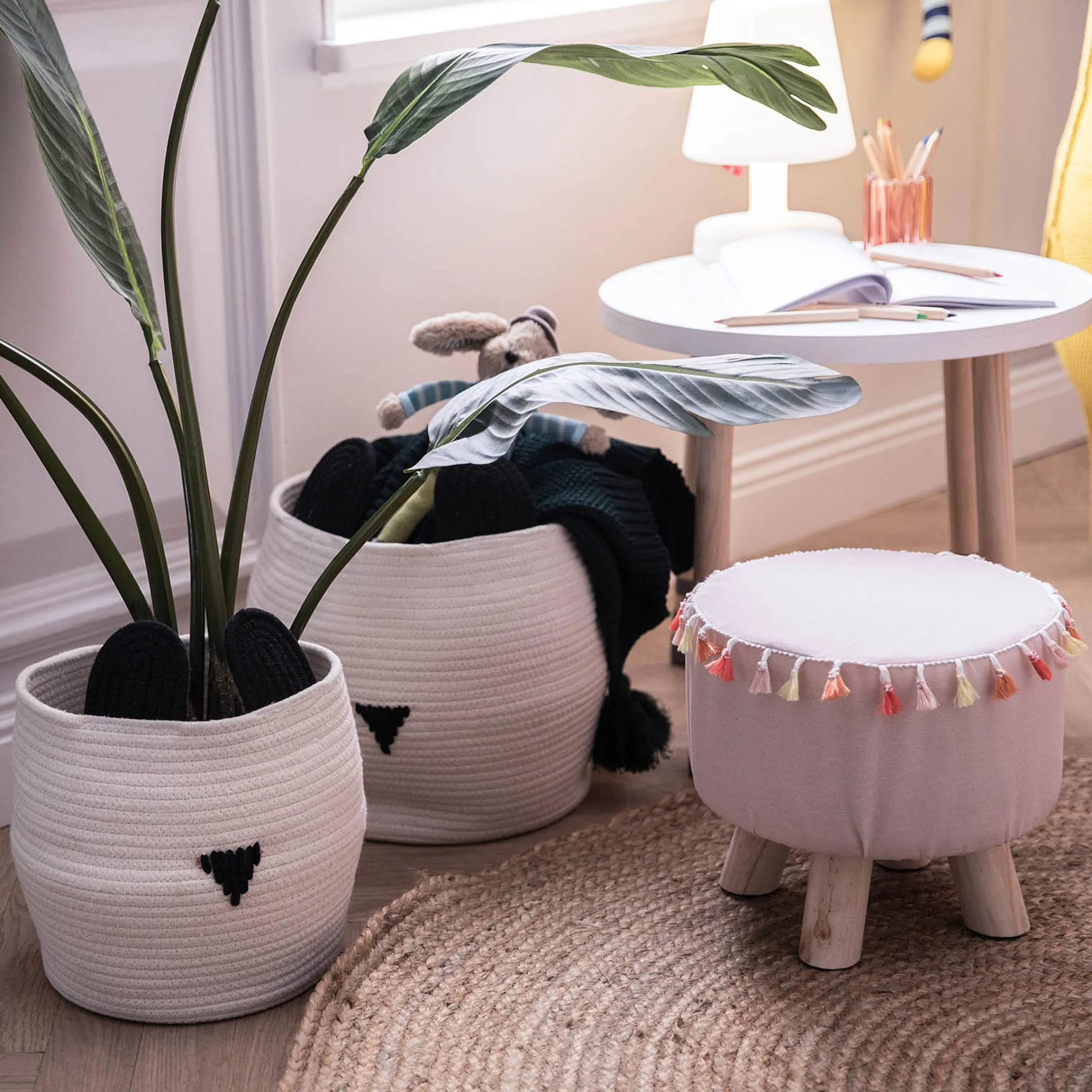 Depot Geschenkideen^Aufbewahrungskorb-Set Panda