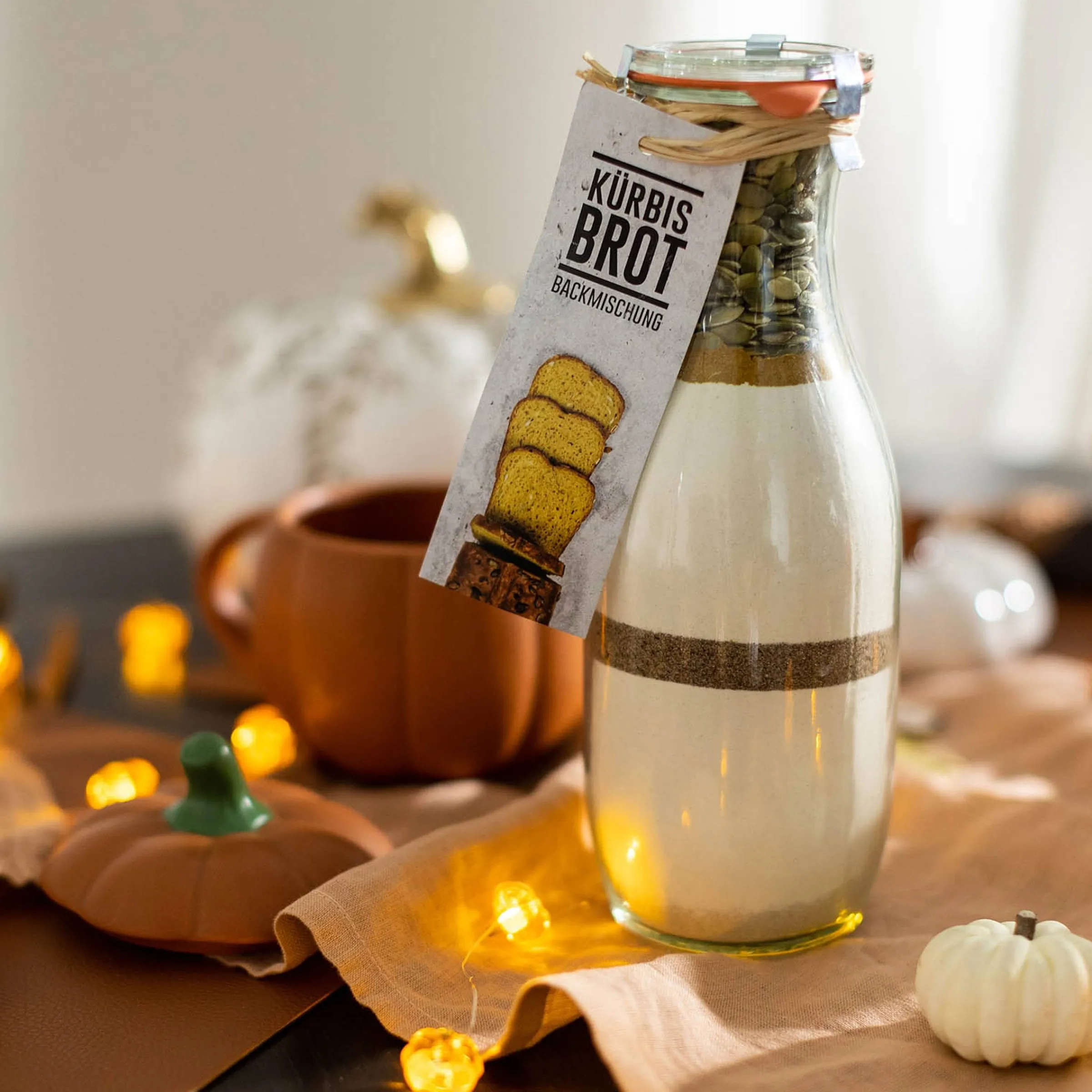 Depot Geschenkideen^Backmischung Kurbisbrot