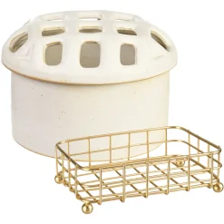 Depot Bad-Utensilien-Set Grid> Badezimmer