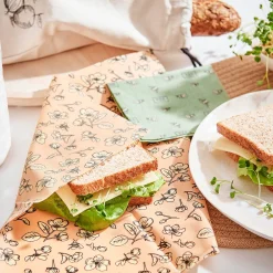 Depot Geschenkideen^Bienenwachs-Frischhaltetucher-Set