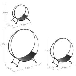Depot Geschenkideen^Bizzotto Holzhalter-Set Efesto