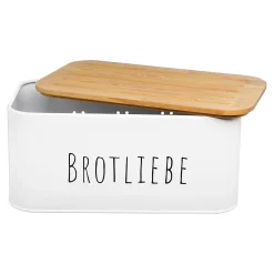 Depot Geschenkideen^Brotkasten Mit Schneidebrett