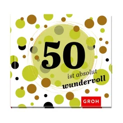 Depot Geschenkideen^Buch 50 Ist Absolut Wundervoll