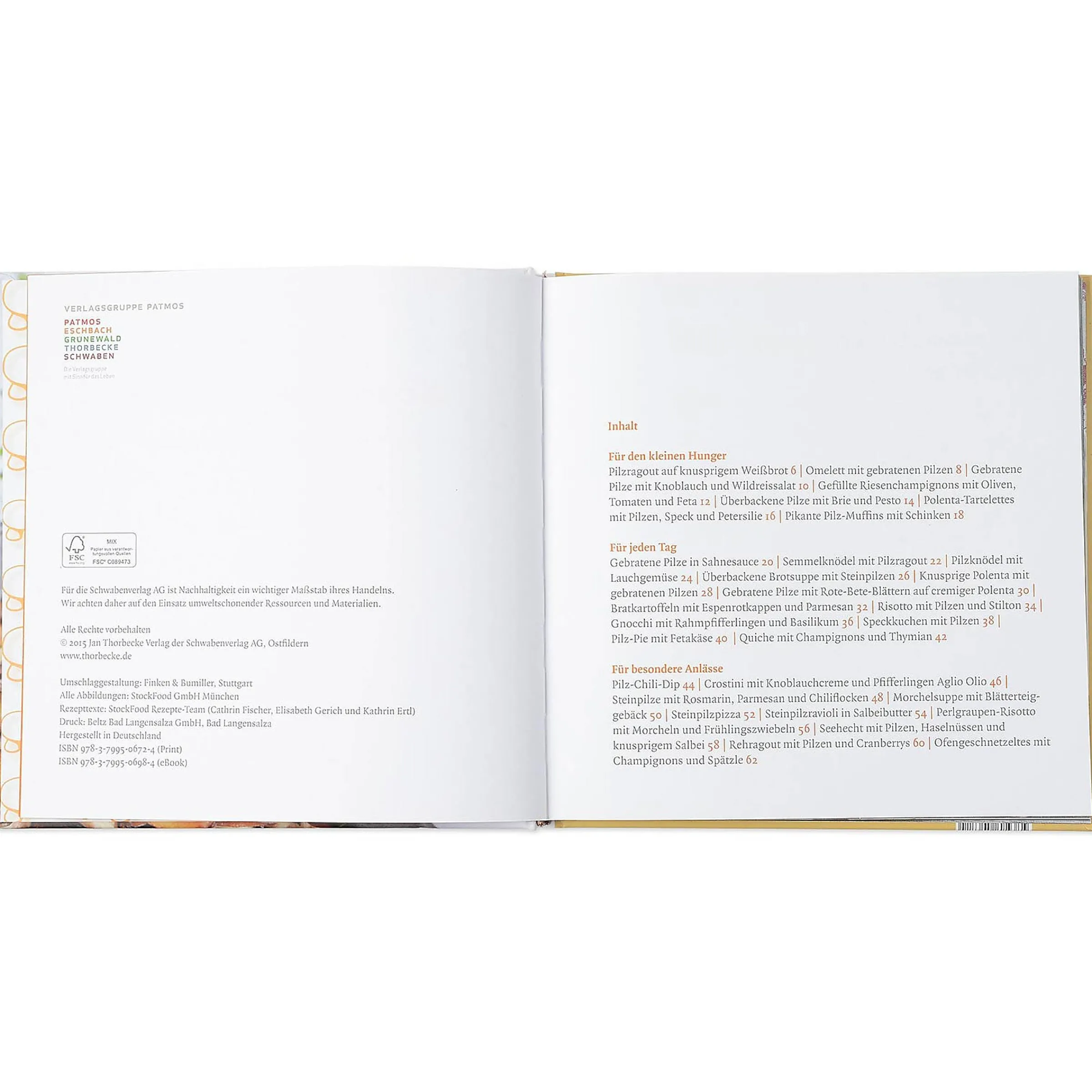 Depot Geschenkideen^Buch Kostliche Pilzzeit