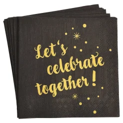 Depot Tischwasche^Cocktailservietten Celebrate