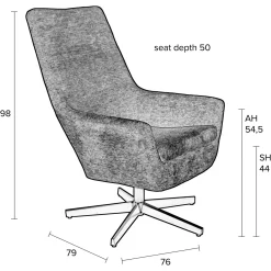 Depot Cord-Loungesessel Bruno><noscript><img width=