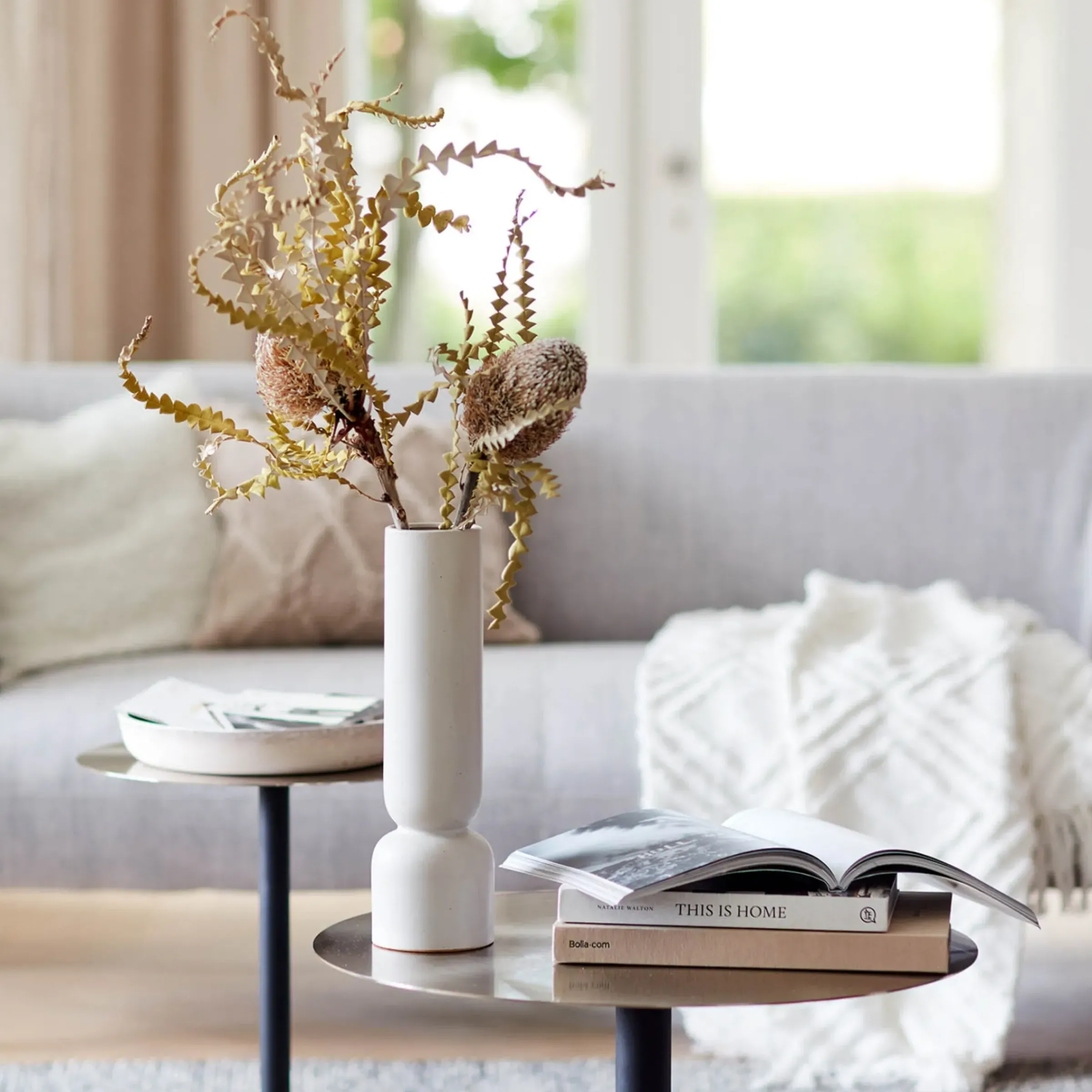 Depot Couchtisch Snow> Beistelltische & Couchtische