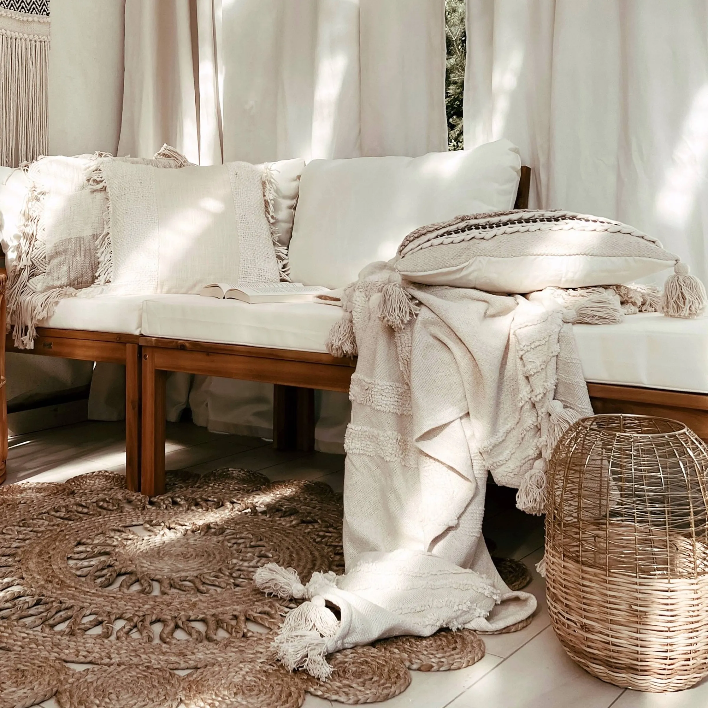 Depot Decken, Felle & Mehr^Decke Boho-Raute