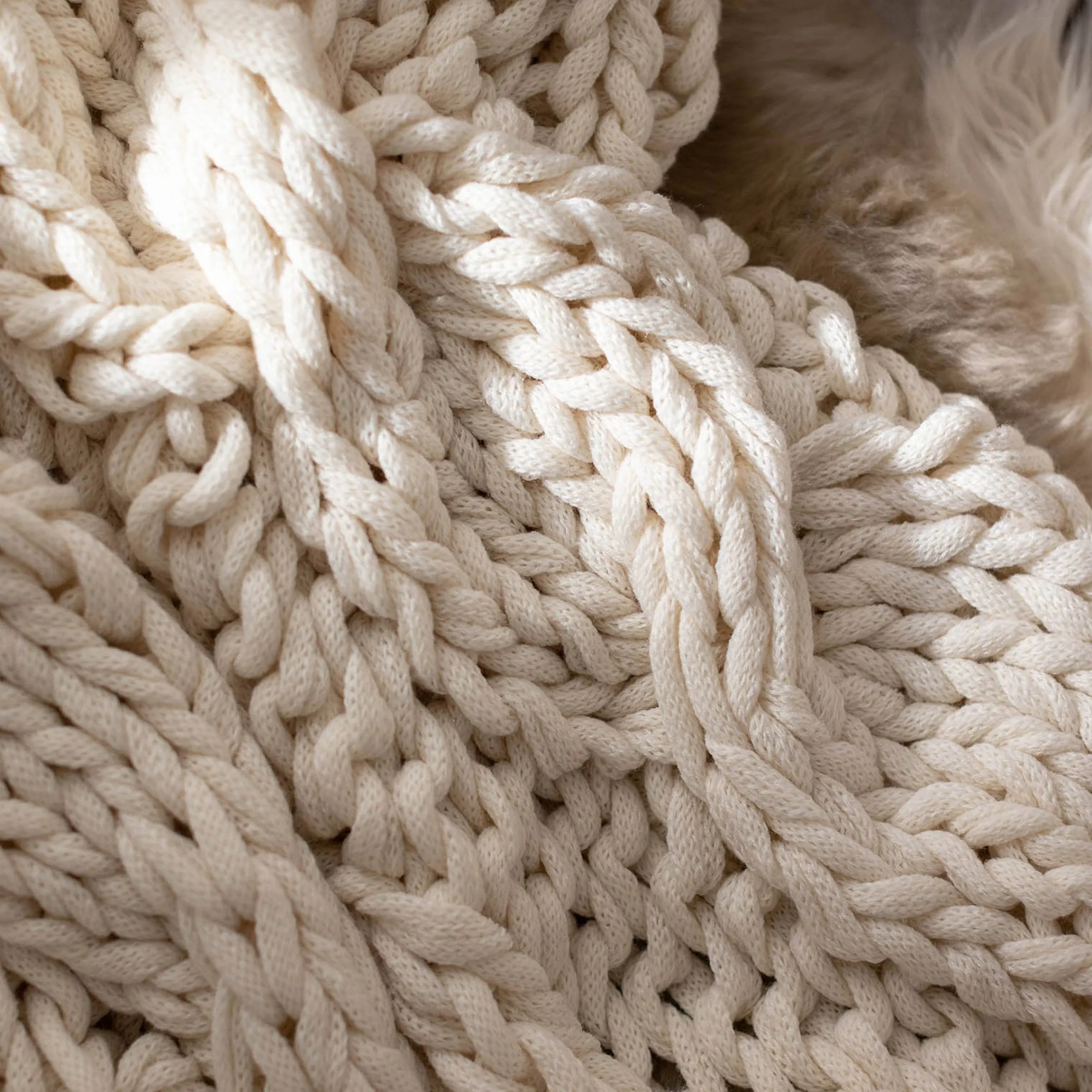 Depot Decken, Felle & Mehr^Decke Knitted Braid Ca. 130X150Cm