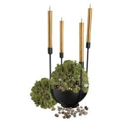 Depot Adventskerzen^Deko-Adventskranz-Set Christmas Glam