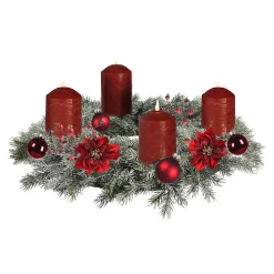 Depot Adventskranze & Zubehör^Deko-Adventskranz-Set Classic Christmas