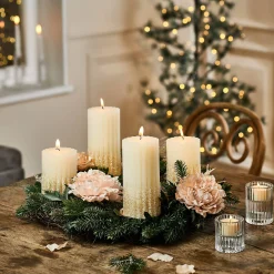 Depot Adventskranze & Zubehör^Deko-Adventskranz-Set Classic Christmas