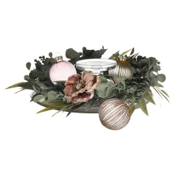 Depot Adventskranze & Zubehör^Deko-Adventskranz-Set Winter Foliage