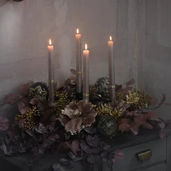 Depot Adventskranze & Zubehör^Deko-Adventskranz-Set Winter Foliage