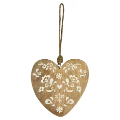 Depot Geschenkideen^Deko-Anhänger Herz Folklore