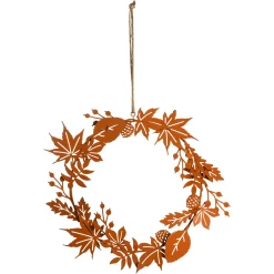 Depot Deko-Anhänger Rostblatter> Anhänger & Girlanden