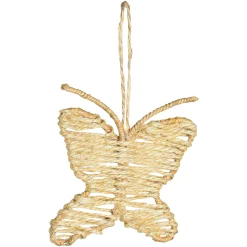 Depot Deko-Anhänger Schmetterling, Geflochten> Anhänger & Girlanden