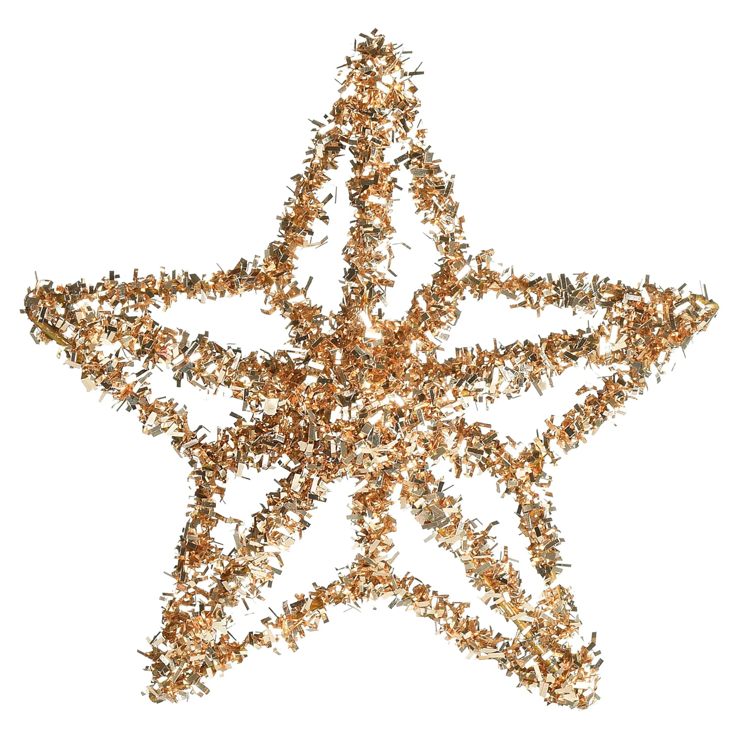 Depot Figuren & Formen^Deko-Anhänger Stern Lametta