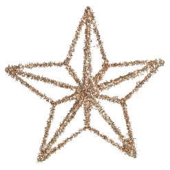 Depot Figuren & Formen^Deko-Anhänger Stern Lametta