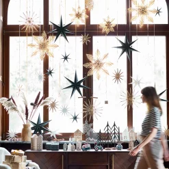 Depot Figuren & Formen^Deko-Anhänger Strohstern Special