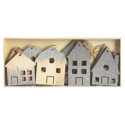 Depot Deko-Figuren & Objekte^Deko-Anhänger-Set Houses