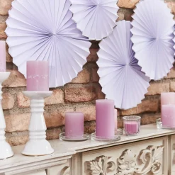 Depot Dekofacher-Set Silberrand> Partydeko