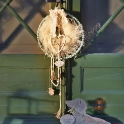 Depot Deko-Holzring Cubes> Anhänger & Girlanden