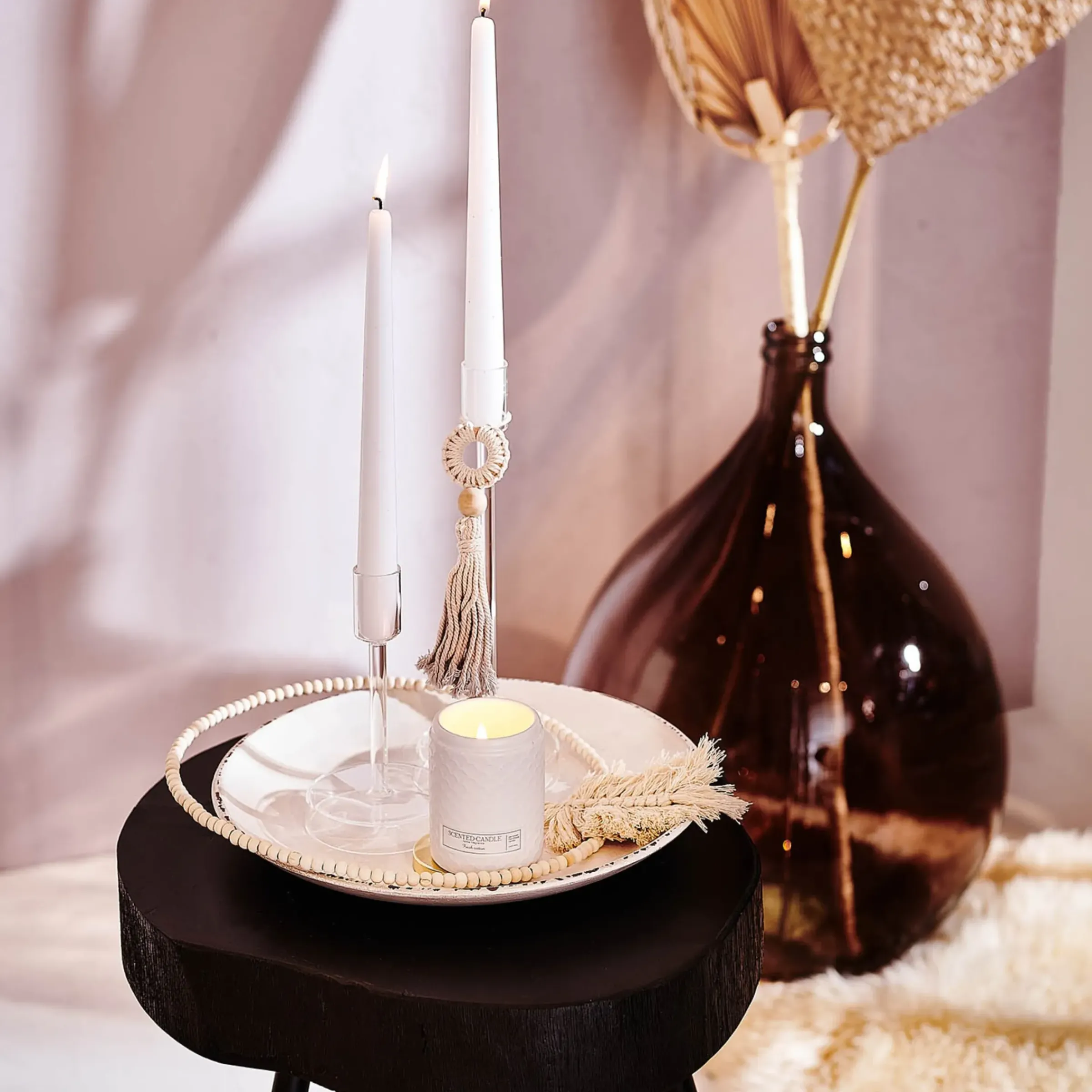 Depot Deko-Holzring Perlen> Anhänger & Girlanden