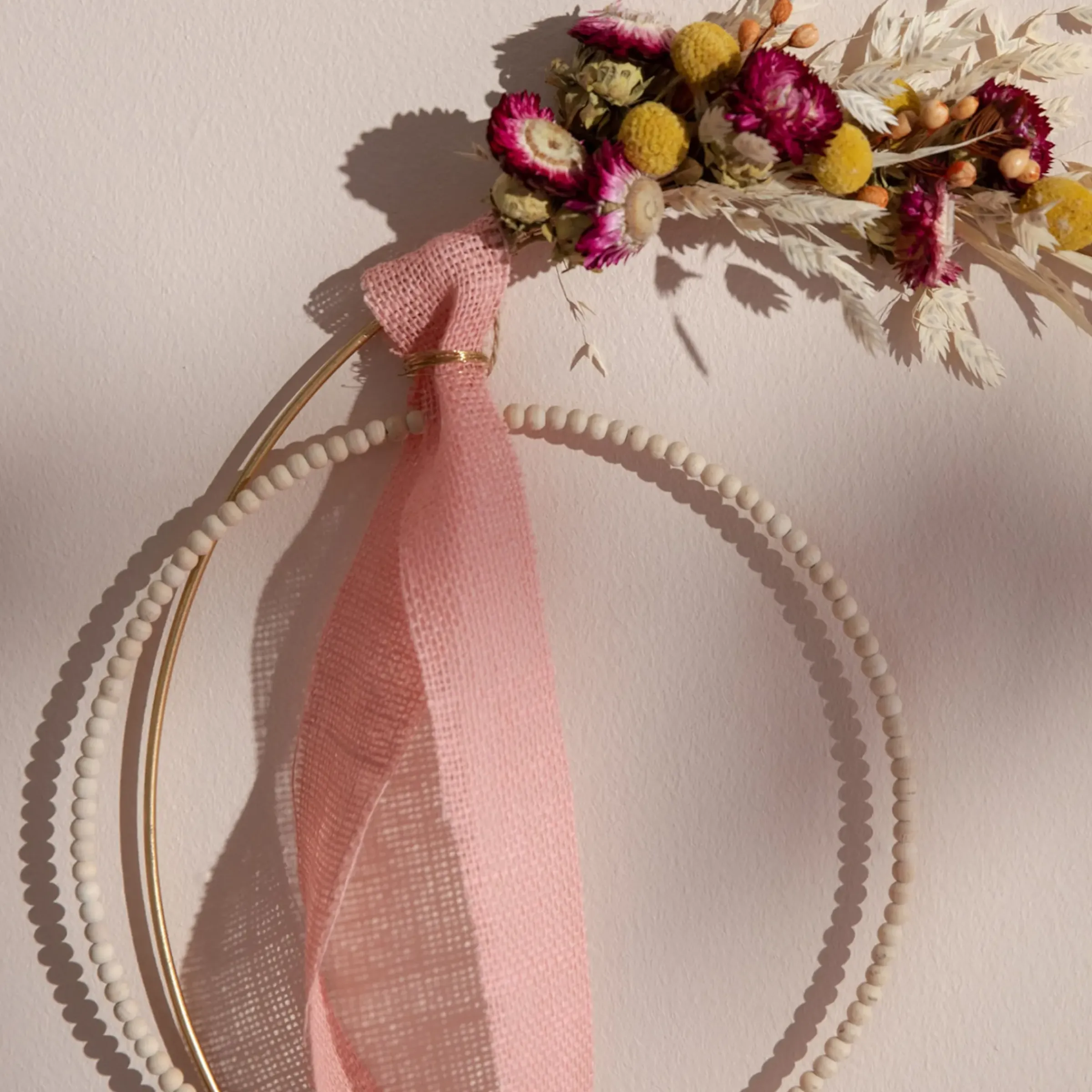 Depot Deko-Holzring Perlen> Anhänger & Girlanden