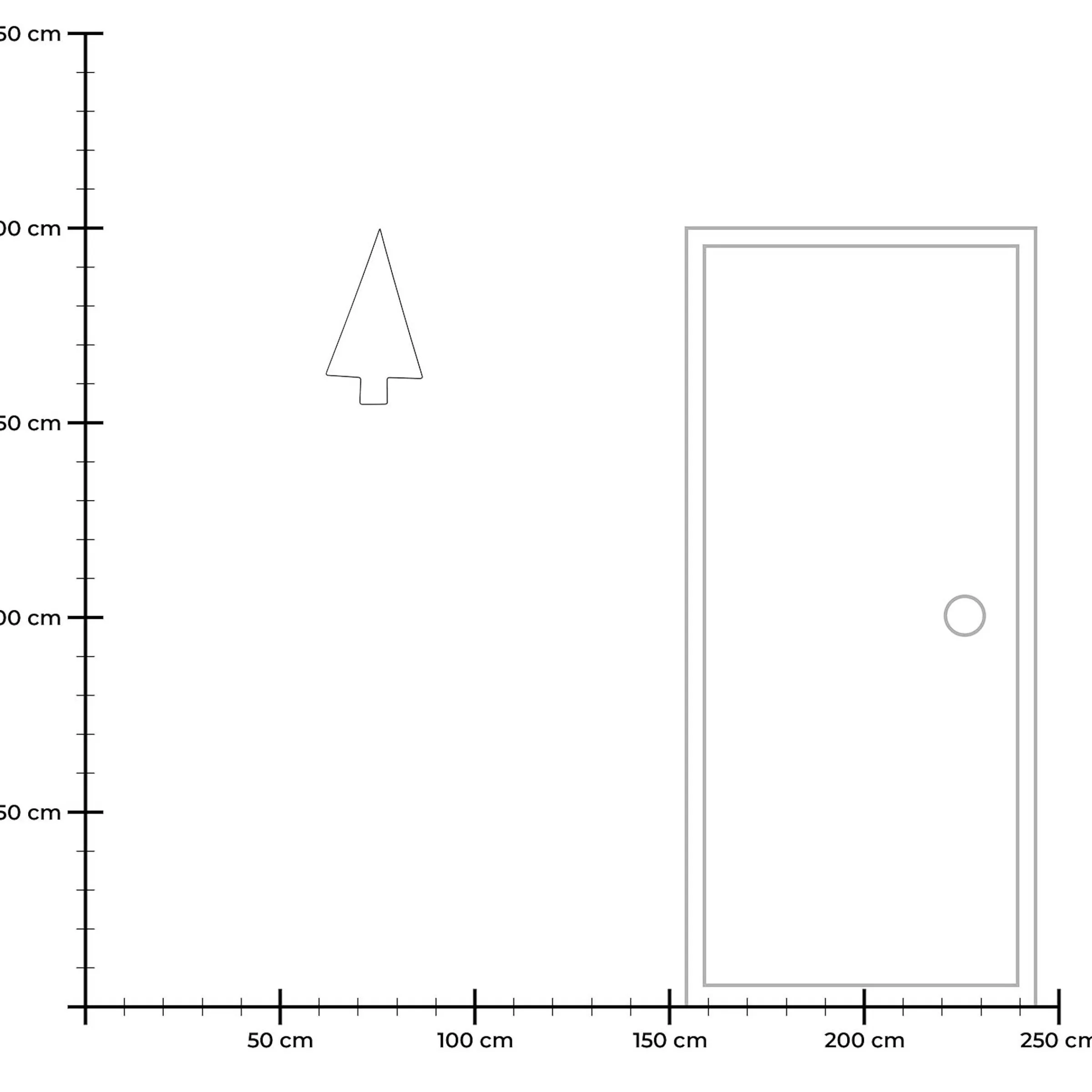 Depot Adventskalender^Deko-Metallobjekt Baum