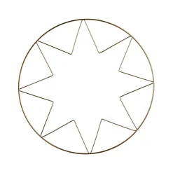 Depot Adventskalender^Deko-Metallobjekt Stern