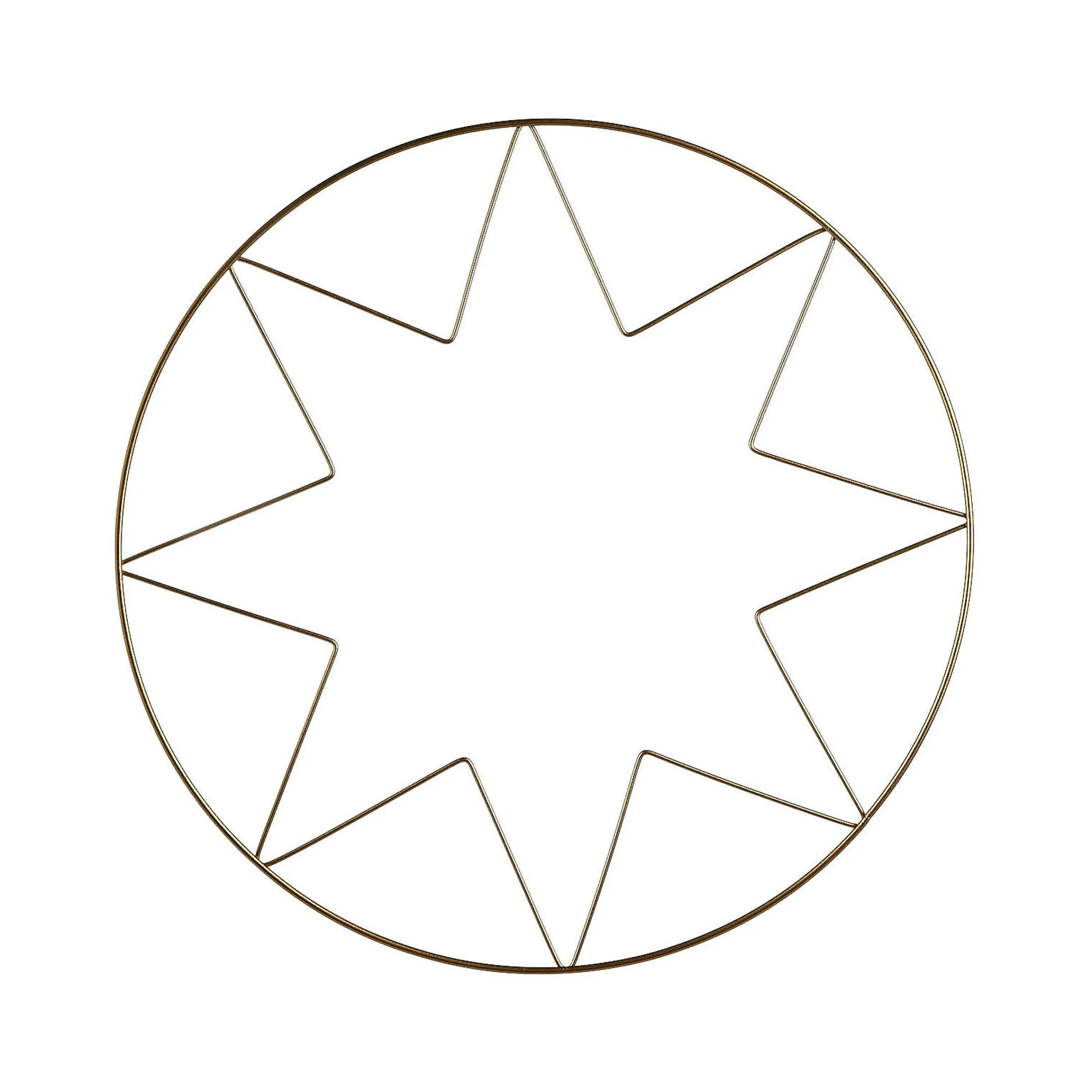 Depot Adventskalender^Deko-Metallobjekt Stern