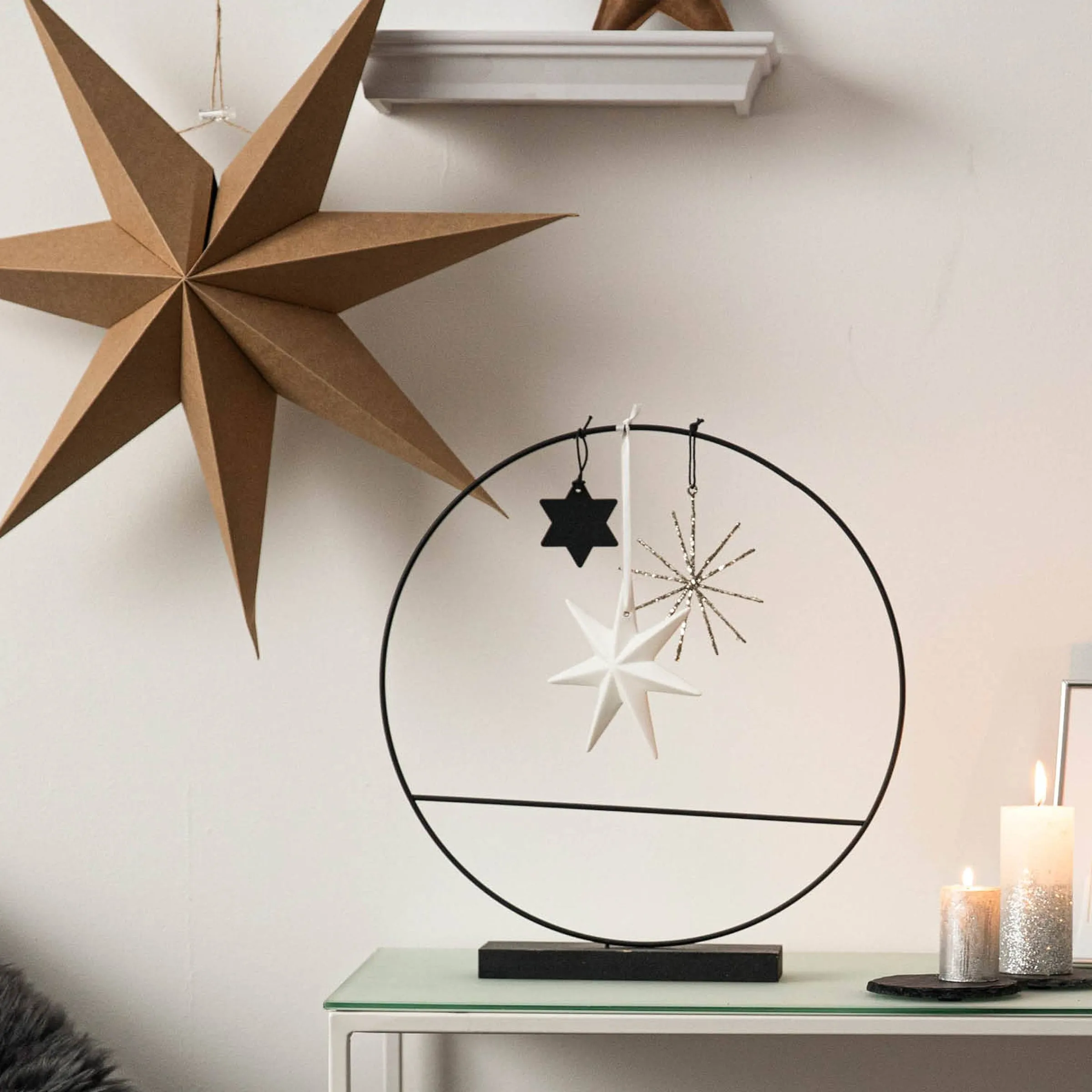 Depot Geschenkideen^Deko-Metallring Auf Halterung