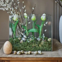 Depot Geschenkideen^Deko-Objekt Ei Flowers