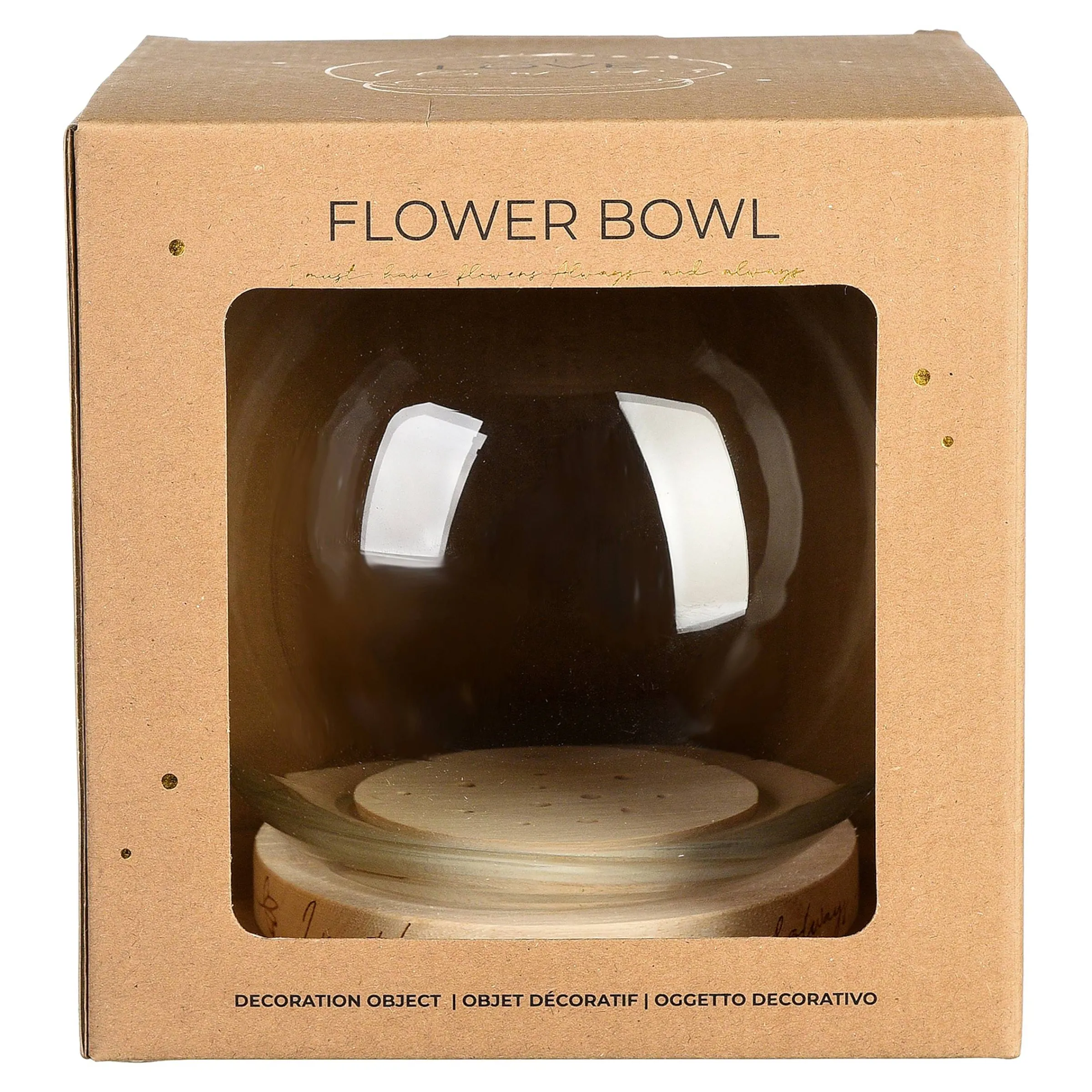 Depot Geschenkideen^Deko-Objekt Flower Bowl Für Trockenblumen
