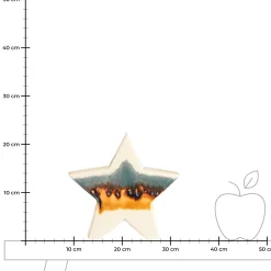 Depot Deko-Figuren & Objekte^Deko-Objekt Stern Aquarell