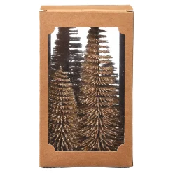 Depot Deko-Figuren & Objekte^Deko-Objekt-Set Glitzer-Baum