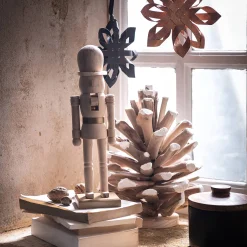 Depot Geschenk-Deko^Deko-Papierstern Stella Glitter