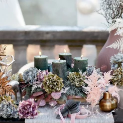 Depot Adventskranze & Zubehör^Deko-Set Adventskranz Christmas Frosty