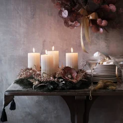 Depot Adventskranze & Zubehör^Deko-Set Adventskranz Christmas Frosty