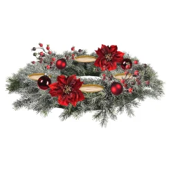 Depot Adventskranze & Zubehör^Deko-Set Adventskranz Christmas Frosty