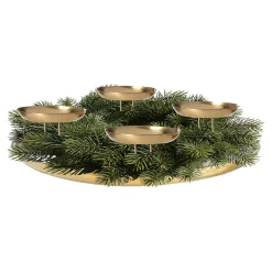 Depot Adventskranze & Zubehör^Deko-Set Adventskranz Classic