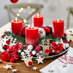 Depot Adventskranze & Zubehör^Deko-Set Adventskranz Classic