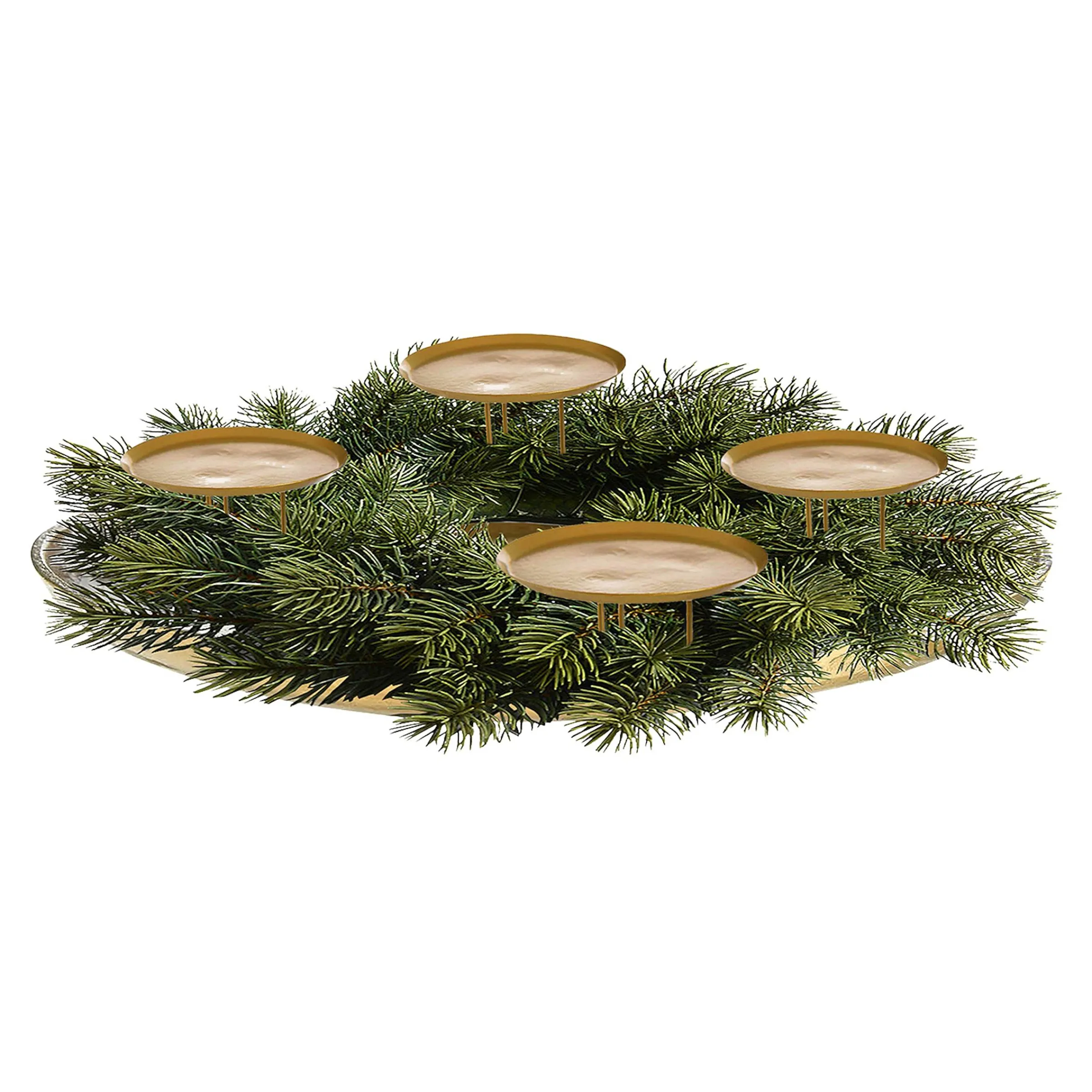 Depot Adventskranze & Zubehör^Deko-Set Adventskranz Classic