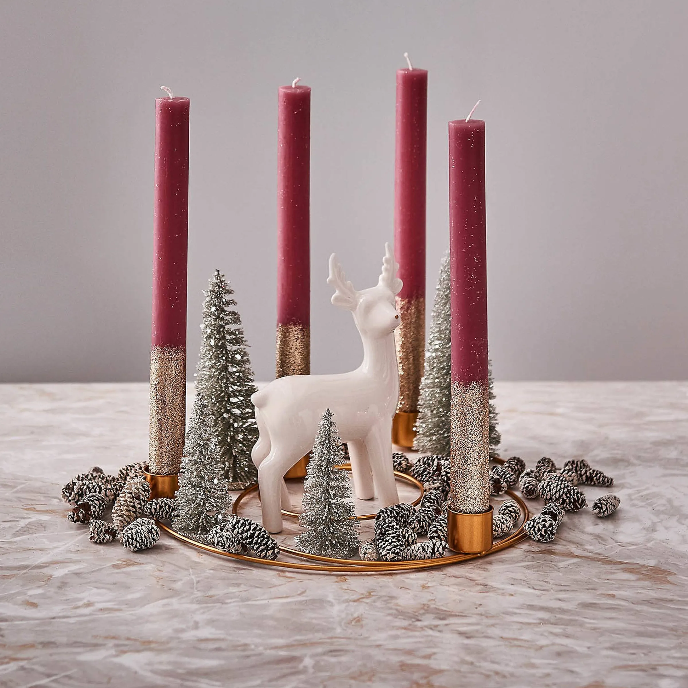 Depot Adventskranze & Zubehör^Deko-Set Christmas Bowl