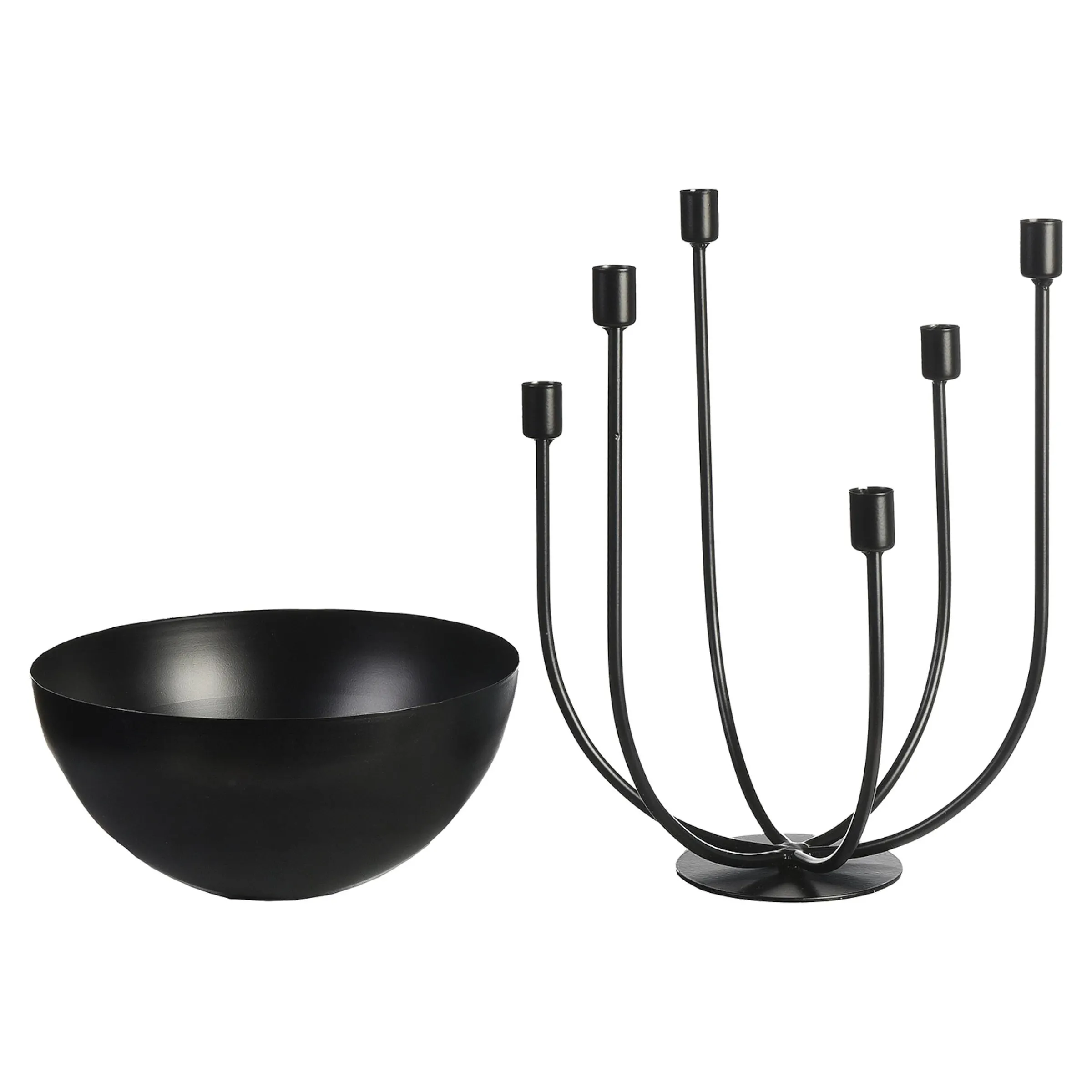 Depot Adventskranze & Zubehör^Deko-Set Weihnachts-Kerzenhalter Traditionell