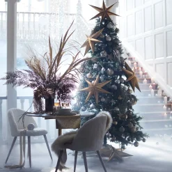 Depot Laternen & Kerzenhalter^Deko-Set Weihnachts-Kerzenhalter Golden Glam